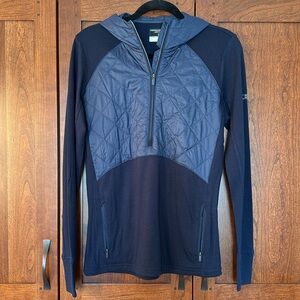 Icebreaker hooded half zip